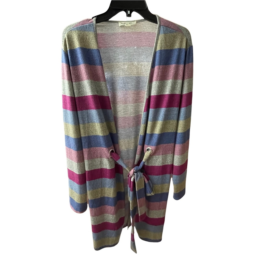 - Indigo Rose multi colored cardigan size M